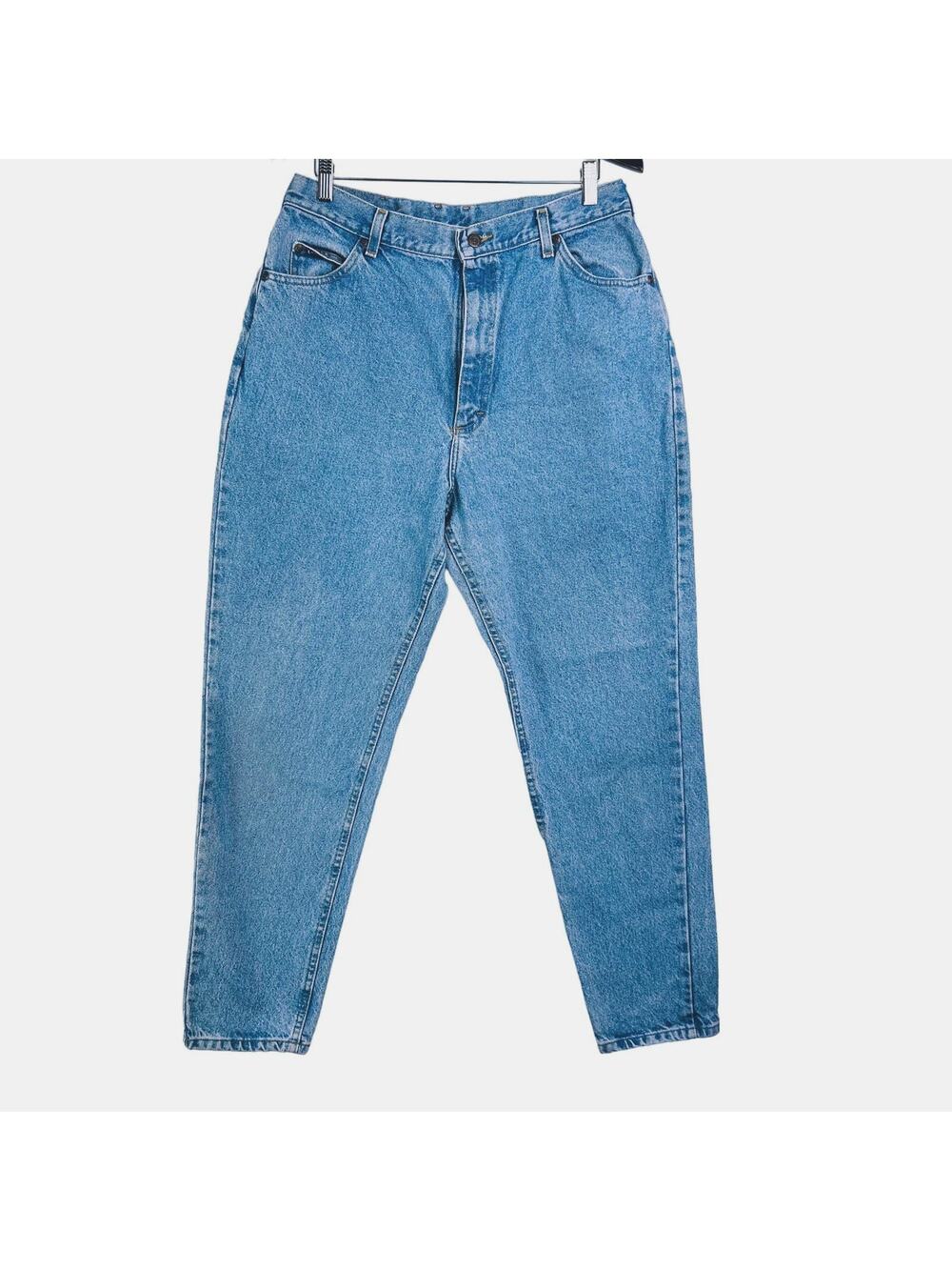 Lee Vintage Women’s 32x30 Mom Jeans 80's Blue Acid Wash Denim